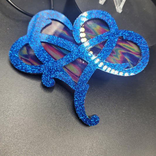 Acrylic Infinity Heart Suncatcher