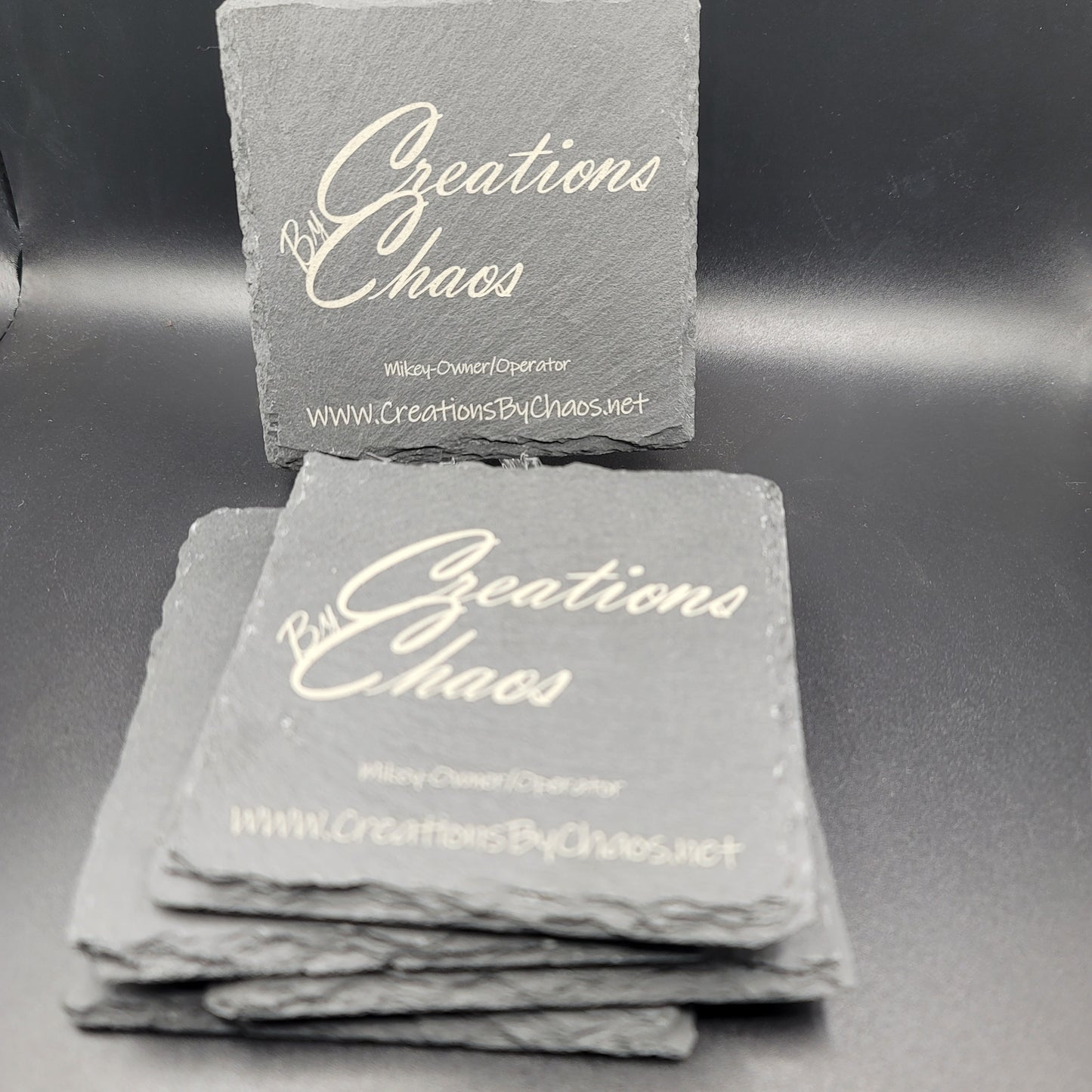 Square Slate Coasters